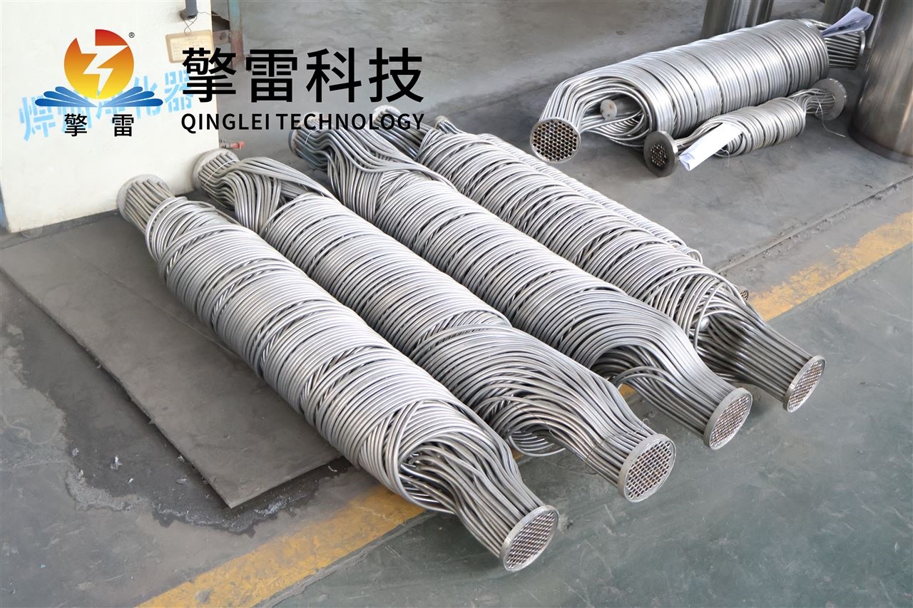 钛材缠绕式换热器-传热效率高