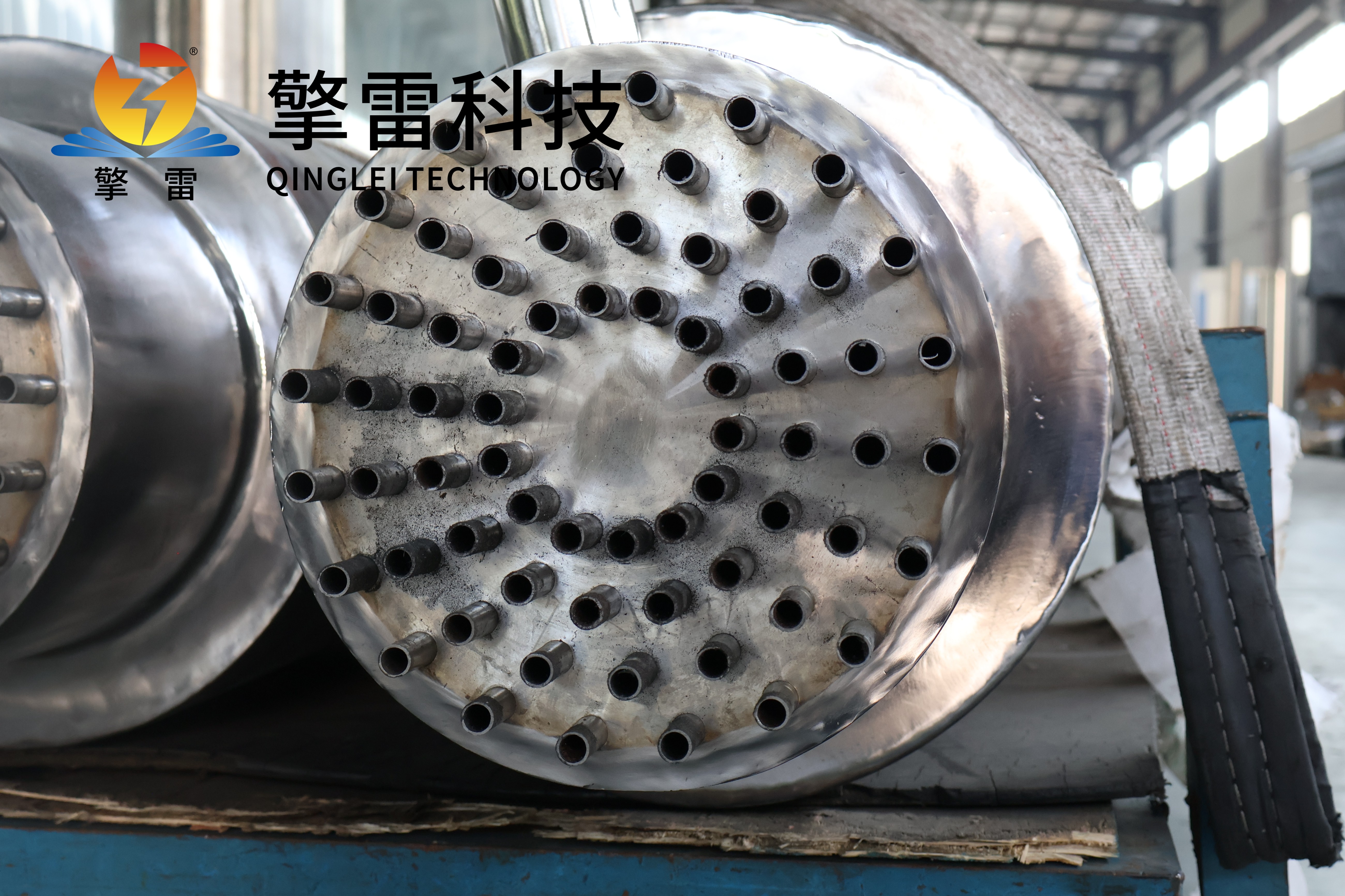 导热油螺旋缠绕热交换器石油应用